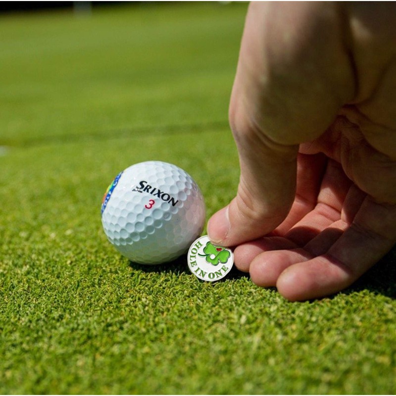 FINGER TEN Golf Ball Marker for Ladies Men Value 6