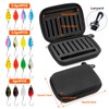 PUWOWYE Trout Spoon Set Trout Bait, 16 Pieces Artificial Bait