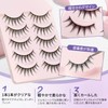 False Eyelashes, 10 Pairs Set, 2 Pack False Eyelashes, Natural