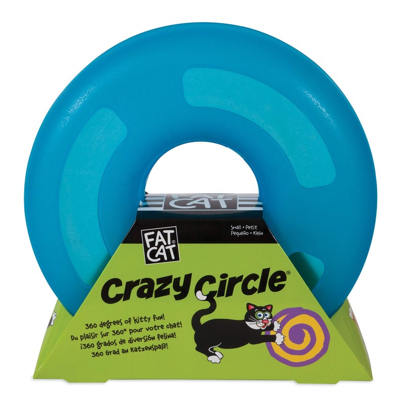 Fat Cat Crazy Circle with Catnip Ball Interactive Cat Toy