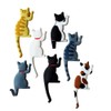 Comidox Cute Multifunction Cat Magnetic Refrigerator Sticker Fridge Magnet Hanging