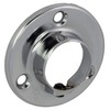 8x GedoTec® Wardrobe rail stock 25 mm chromed Round tube