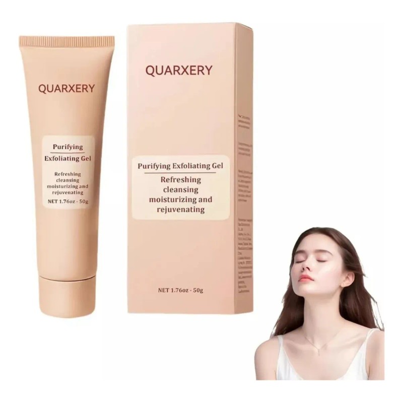 1pc Gel Exfoliante Purificante Quarxery, .