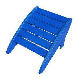Phat Tommy Recycled Poly Resin Folding Ottoman – Durable & Eco-Friendly. This Patio Furniture is Great for Your Adirondack Chair, Lawn, Garden, Swimming Pool, Deck.