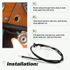 Choke Cable Compatible with Husqvarna EZ 4824 BI EZ 5424