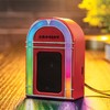 Crosley CR3046A-RE Mini Jukebox Portable Bluetooth Speaker with LED Lights