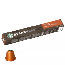 Starbucks BREAKFAST BLEND Coffee pods for NESPRESSO -10 pods-SHIPS FREE