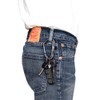 Favofit 12KN Heavy Duty Carabiner Clips, 4 Pack, Small Wiregate