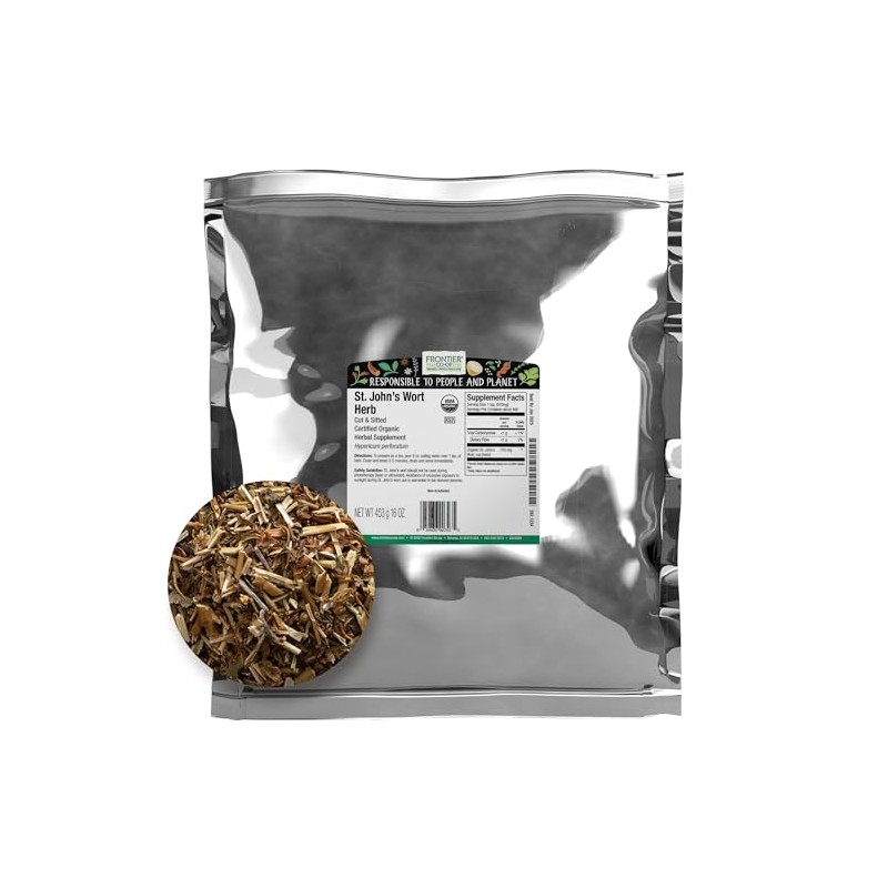 Frontier Co-op Organic Cut & Sifted Saint John's Wort Herb
