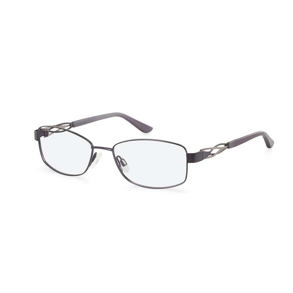 Puccini Ladies Oval Metal Eyeglass Frame (Model PCO-295-C1-51) (Includes Glasses