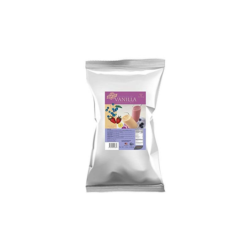 MOCAFE Vanilla Smoothie Mix, Madagascar Powder for Fruit Smoothies and