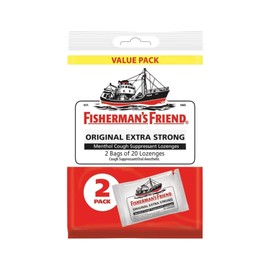 Fisherman's Friend Fishermans Friend Original Extra Strong, 2 Packs of 40 Count