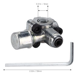 Piercing Valve Kit, Piercing Valve Automotive Air Conditioning Punch Plug Valve Metal BPV‑31 (1 Pair)
