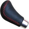 Lunsom Leather Shift Knob, Car Gear Shifter Stick Auto R