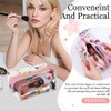 3 Pieces Transparent Waterproof Makeup Bag, PVC Transparent Makeup Bag