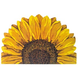 LIULA Indoor Doormat Sunflower Front Door Mat 23''x35'' Non Slip Rubber Backing Floral Rugs Welcome Decorative Door Mat for Inside Outside Entry