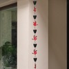 Aifeorzo Cardinal Rain Chain, 8.5Ft Rain Chains for Gutters and