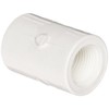 Spears 435 Series PVC Pipe Fitting, Adapter, Schedule 40, White,