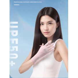 SUJAYU Ultra Thin Full Finger UV Protection Gloves Driving Gloves Women, Breathable Touchscreen UPF Glove Sun Protection Glove (Purple, Medium)