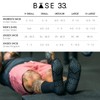 Base 33 - Calcetines de agarre para pilates, yoga, artes
