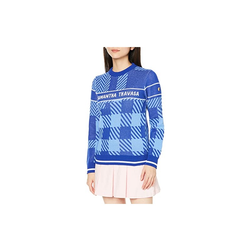Samantha Thavasa Under 25 & Number 7 Women's Polo Sweater,