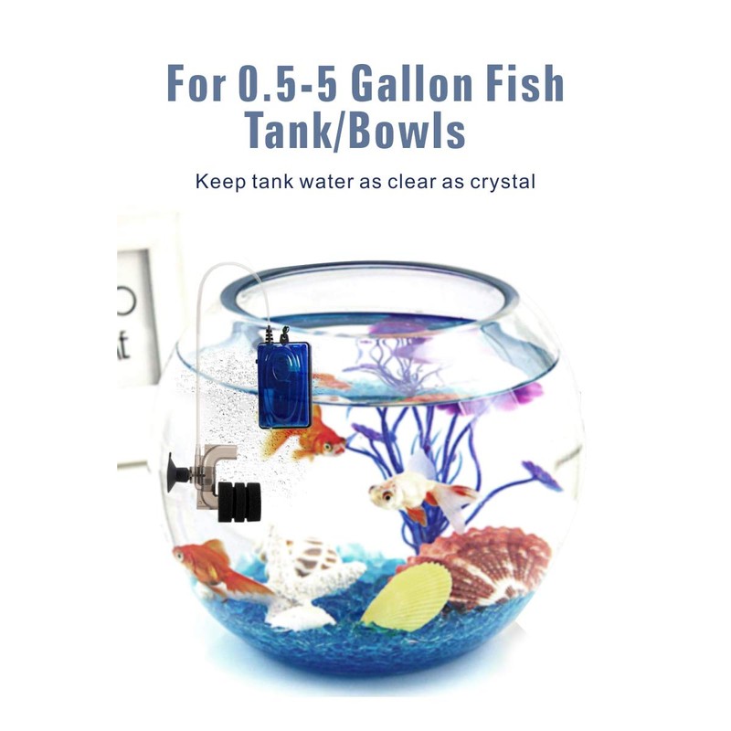 hygger Super Mini Aquarium Single Sponge Filter for Small Fish