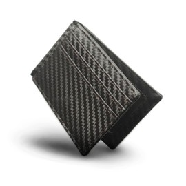 BELTMIX Pass Case, Genuine Leather, Carbon Leather, Commuter Pass Case, Card Holder, Butterfly Type, Men's, Women's, IC Card, Dark Brown