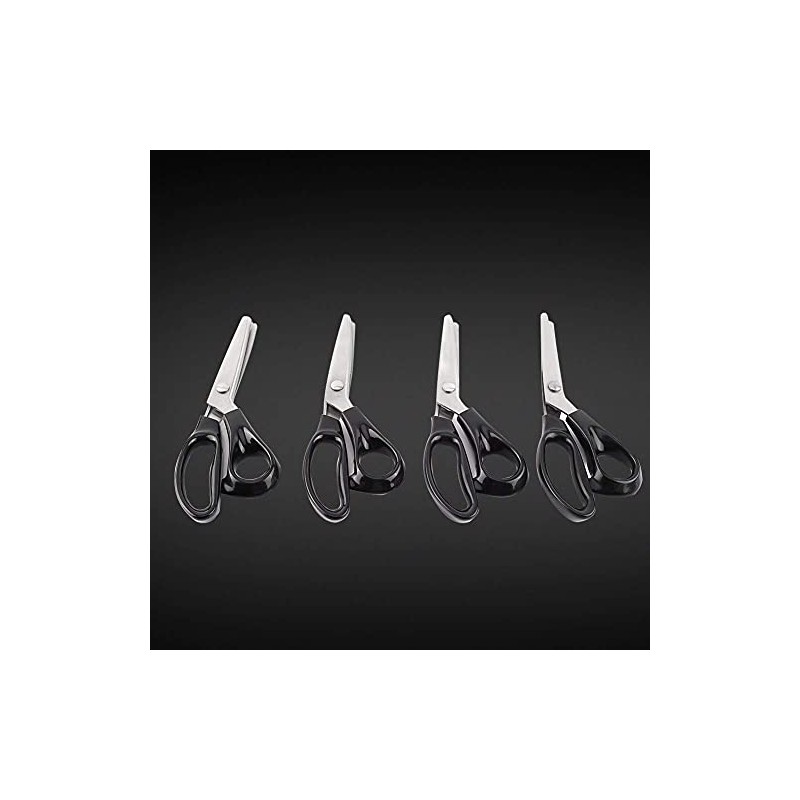 Tijeras Profesionales de Acero Inoxidable con Dientes Serrados para Costura,