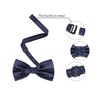 Allegra K One-Touch Bowtie, Polka Dot Pattern, Adult, Formal Bowtie,