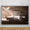 Laeacco 8x6ft Empty Jesus Stone Tomb Backdrop Holy Light Sunshine
