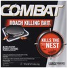 Combat Roach Killing Bait for Large Roaches, Package Includes 8