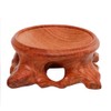 Wooden Crystal Ball Base, Solid Wood Base for Crystal Balls,