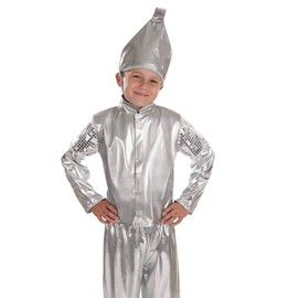 Fun Shack Child Tin Man Costume - AGE 6 - 8 YRS (M)