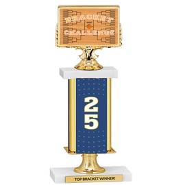 DINN BROS 2025 Basketball Bracket Trophy, March Challenge Winner 12.5 inch Trophy, 1st Place