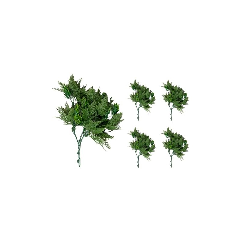 Kit Ramas Planta Artificial Decorativo Estrobilo 12 Piezas (Mod.A2099)