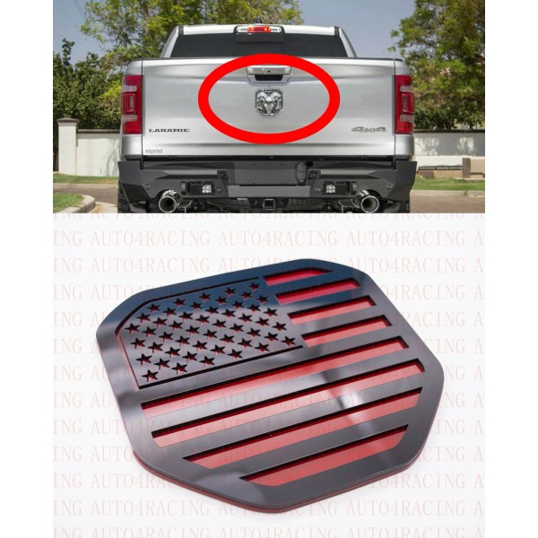 Unbranded 2019-22 AMERICAN FLAG FITS 2019-2021 Ram 1500 2500 Tailgate