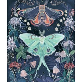 YIYUE Diamond Art Painting Kits for Beginners, Full Round Drill 5D Digital Painting Kit, Butterfly Diamond Painting for Adults, DIY Painting by Numbers for Home Wall Decor 12x16inch, No.18