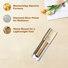 Liquid Glitter Eyeshadow, Gold Liquid Eyeshadow, Quick-Dry & Long Lasting