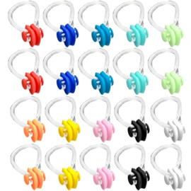 JEOPKO 20pcs Nose Clips Swimming Swimming Nose Clip Nose Clip Nose Clips Swimming Nose Clips For Swimming Nose Clips Nose Plugs Nose Plug For Swimmers Beginners