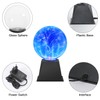 6 Inch Magic Plasma Ball, Electrostatic Ball, Touch Sensitive Flash