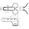 Handle attachment for hand-free operation of doors, hygiene attachment, virus