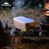 Campingmoon Camping Mess Tin Pressure Relief Aluminum Dinner Box Camping