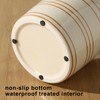 ATLZBLTCI Ceramic Farmhouse Kitchen Utensil Holder for Countertop, Rustic Cooking