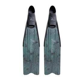 Rob Allen SCORPIA Freediving FINS Plastic Long Blade Spearfishing FINS (X-Large (12-13))