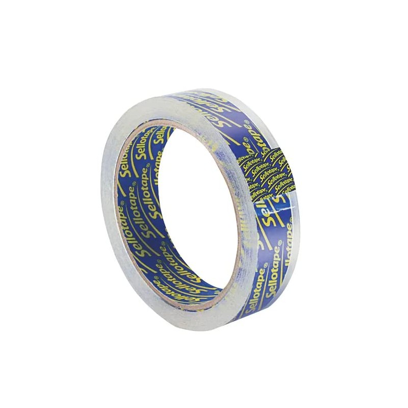 Sellotape Super Clear Tape 24mm x 50m (6 Pack) 1569087