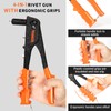 Meiwaltee Blind Riveter Set 4-in-1, Riveter Set with 200 Rivets