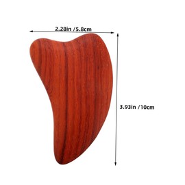 Baluue Wooden Massage Tool Natural Facial Tools for Massage Wooden T-shape Massager for Neck Versatile Body Massager for Relaxation