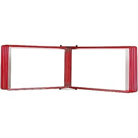 Carpeta de documentos, Carpeta,Carpeta de comparti Carpeta de pared con pantalla A4, A4 [8,26 pulgadas  11,69 pulgadas] 20 bolsillos (color rojo,...  