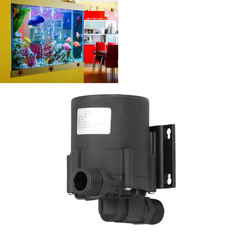 Water Pump BS‑55D DC12V Mini Low Noise Waterproof 20000 Hours