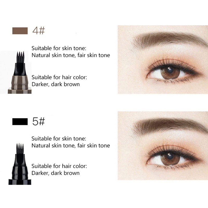 Professional Eyebrow Pencil, Waterproof, Easy and Easy to Shape Eyebrows,
